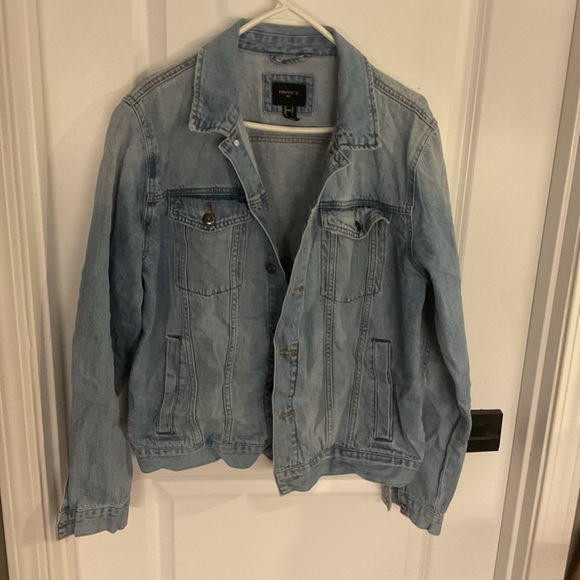 Forever 21 Other - Forever 21 - Button Down Denim Jacket - Blue - Men’s Size Large